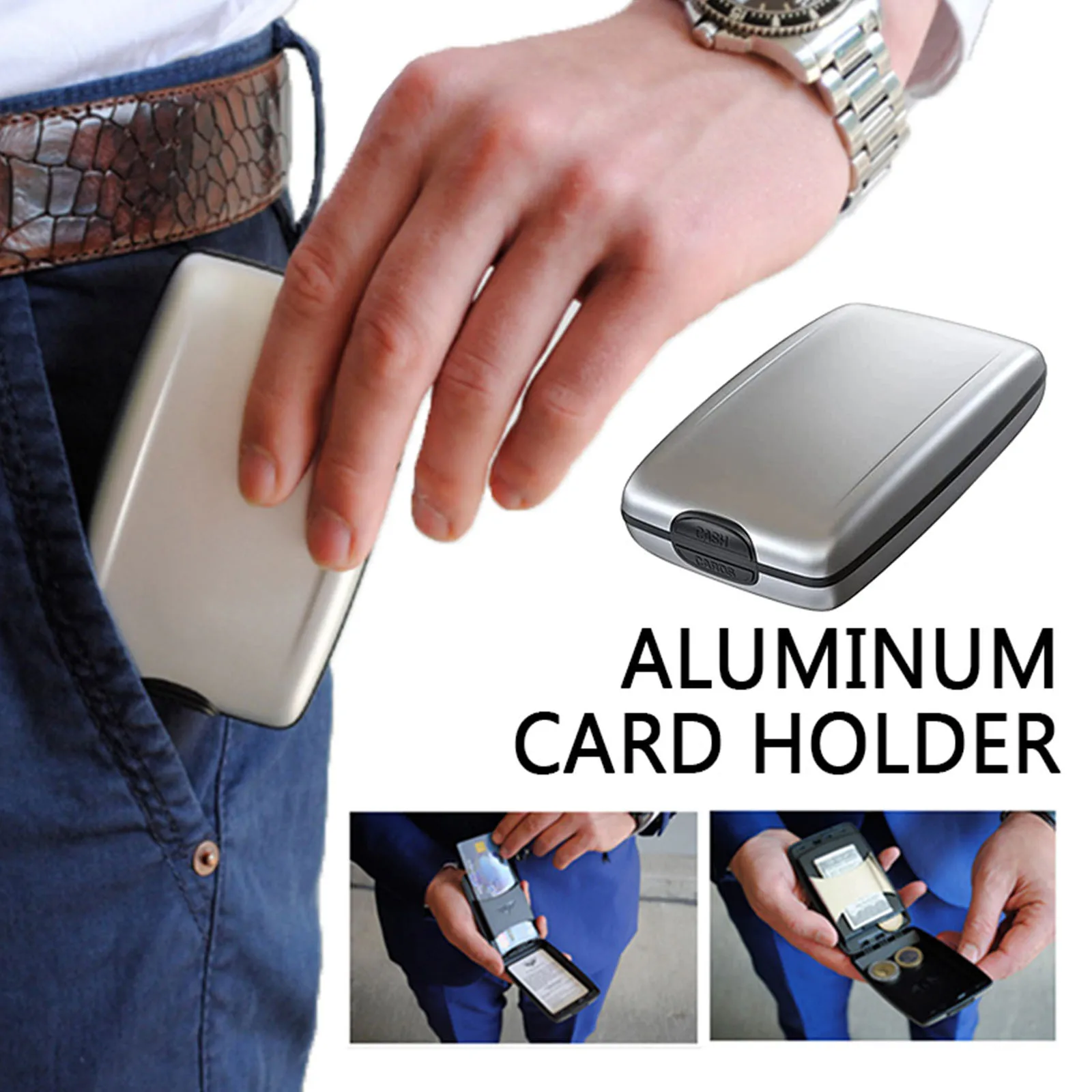 Wallet Wallet Clip Anti-theft Red/blue/purple/black/ Stainless Steel Bank Card Wallet Credit Cards Accessories
Wallet Wallet Clip Anti-theft Red/blue/purple/black/ Stainless Steel Bank Card Wallet Credit Cards Accessories