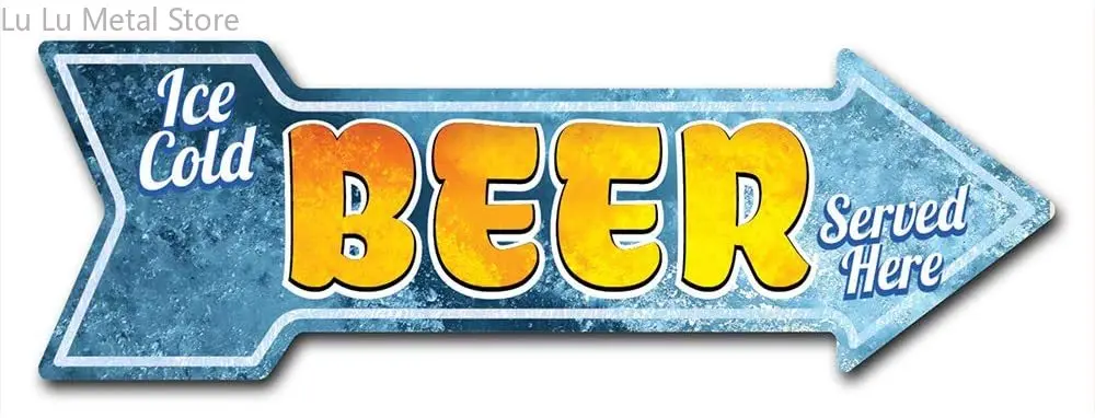 Art Ice Cold Beer Restaurant Beer Bar Coffee Arrow Metal Irregular Tin Signs Advertising Board Wall Pub Home Art Decor 45X16CM
Art Ice Cold Beer Restaurant Beer Bar Coffee Arrow Metal Irregular Tin Signs Advertising Board Wall Pub Home Art Decor 45X16CM