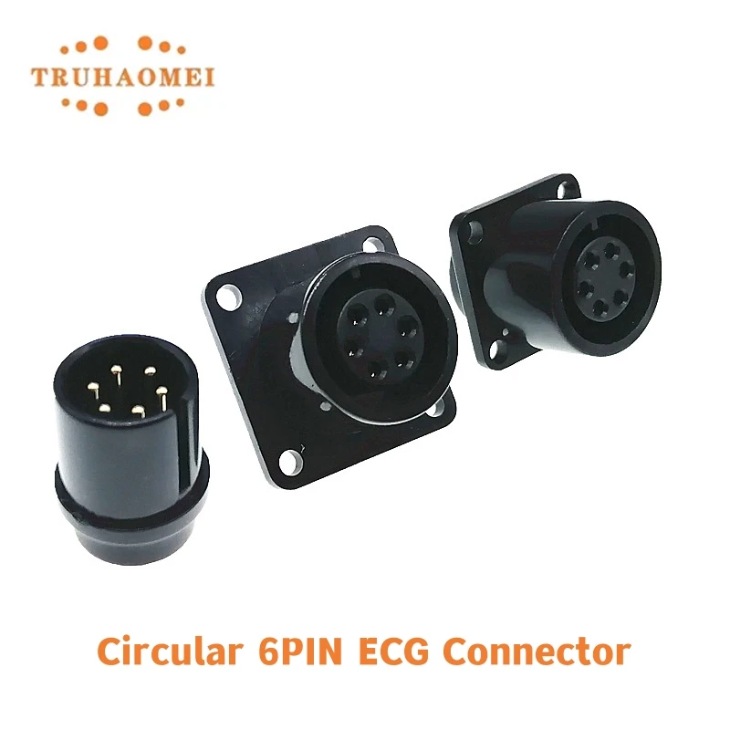5 шт. Универсальный Mindray Biolight Philips монитор ЭКГ свинцовый провод 6P мама/Папа Медицинский разъем ECG круглый 6-контактный разъем
5 шт. Универсальный Mindray Biolight Philips монитор ЭКГ свинцовый провод 6P мама/Папа Медицинский разъем ECG круглый 6-контактный разъем