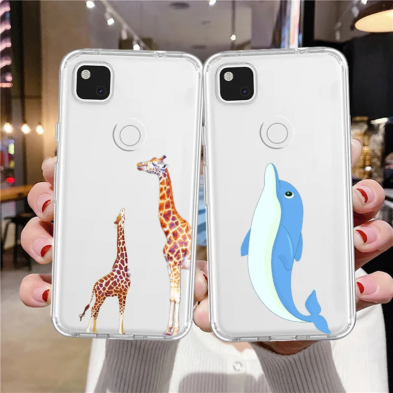 Чехол для Google Pixel 4 4XL 4a 5G 6 5 5a 3 3XL XL 3a роскошный мягкий силиконовый бампер