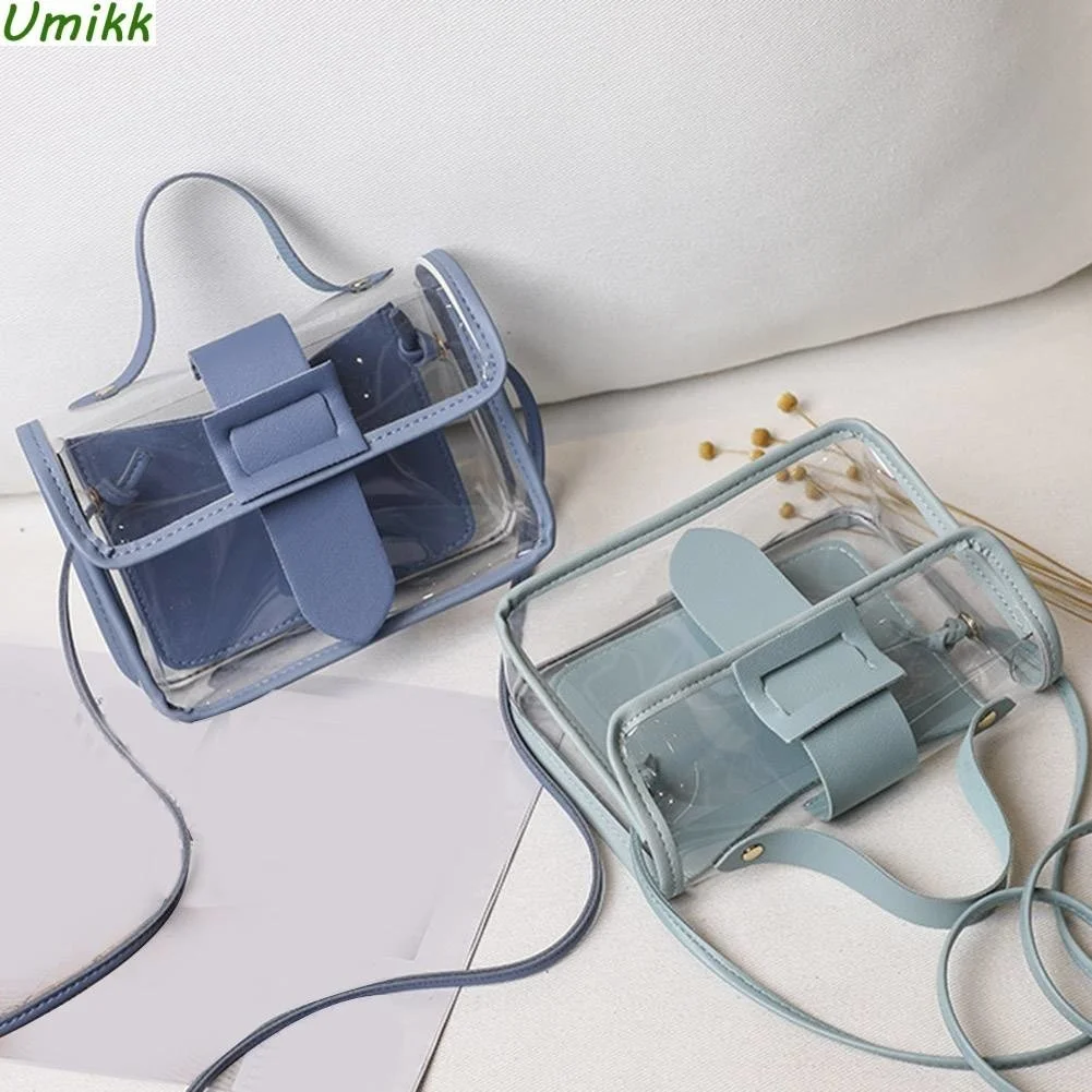 Mini Clear Solid Color Square Bags Transparent Shoulder Bag Trend Small Handbag Fashion Women Jelly PVC Crossbody Messenger Bags
Mini Clear Solid Color Square Bags Transparent Shoulder Bag Trend Small Handbag Fashion Women Jelly PVC Crossbody Messenger Bags