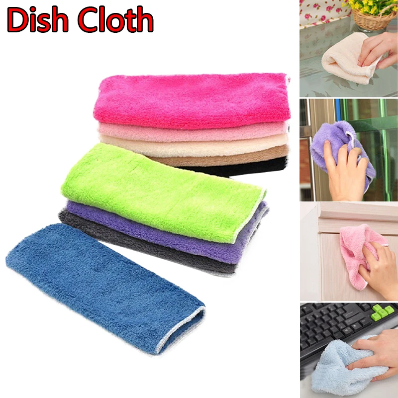 Absorbent Microfiber Kitchen Dish Cloth Tableware Household Cleaning Towel Table Cleaning Wipe Cloth Scouring Pad Kitchen Tools
Absorbent Microfiber Kitchen Dish Cloth Tableware Household Cleaning Towel Table Cleaning Wipe Cloth Scouring Pad Kitchen Tools