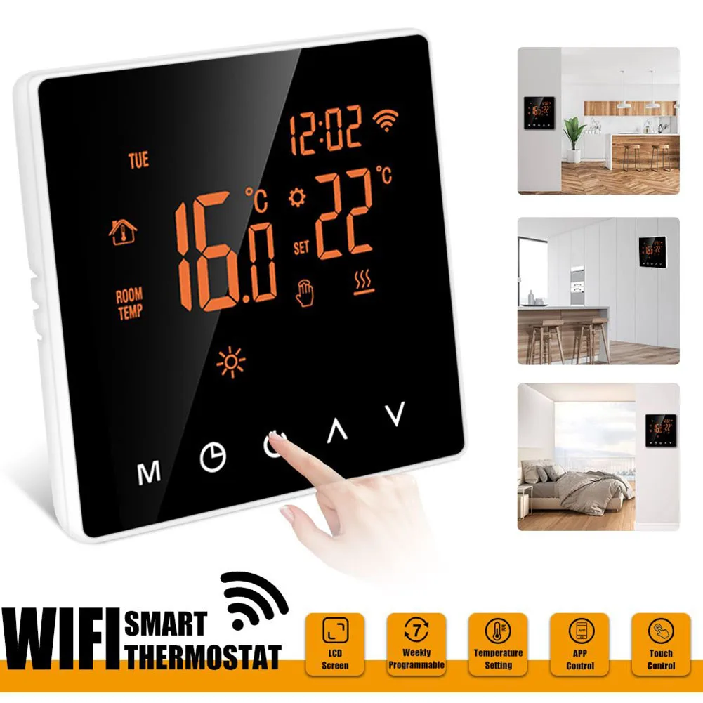 Brand New Thermostat Digital WIFI ME81H NTC Plastic+Metal Room Room Heating Smart Temperature 16A AC230V 50/60Hz
Brand New Thermostat Digital WIFI ME81H NTC Plastic+Metal Room Room Heating Smart Temperature 16A AC230V 50/60Hz