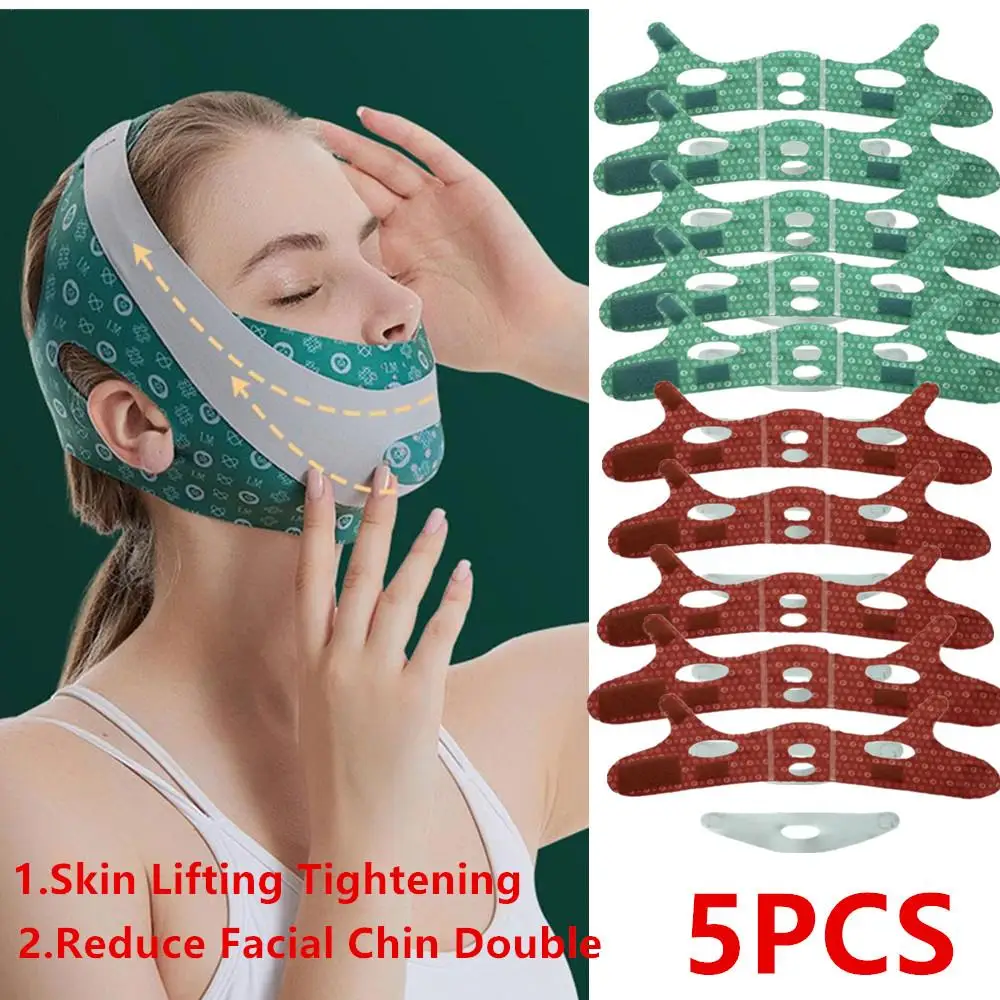 5PCS New Adjustable V Face Sculpting Sleep Mask For Women Beauty Reduce Facial Chin Double Bandage Lifting Tightening Skin
5PCS New Adjustable V Face Sculpting Sleep Mask For Women Beauty Reduce Facial Chin Double Bandage Lifting Tightening Skin