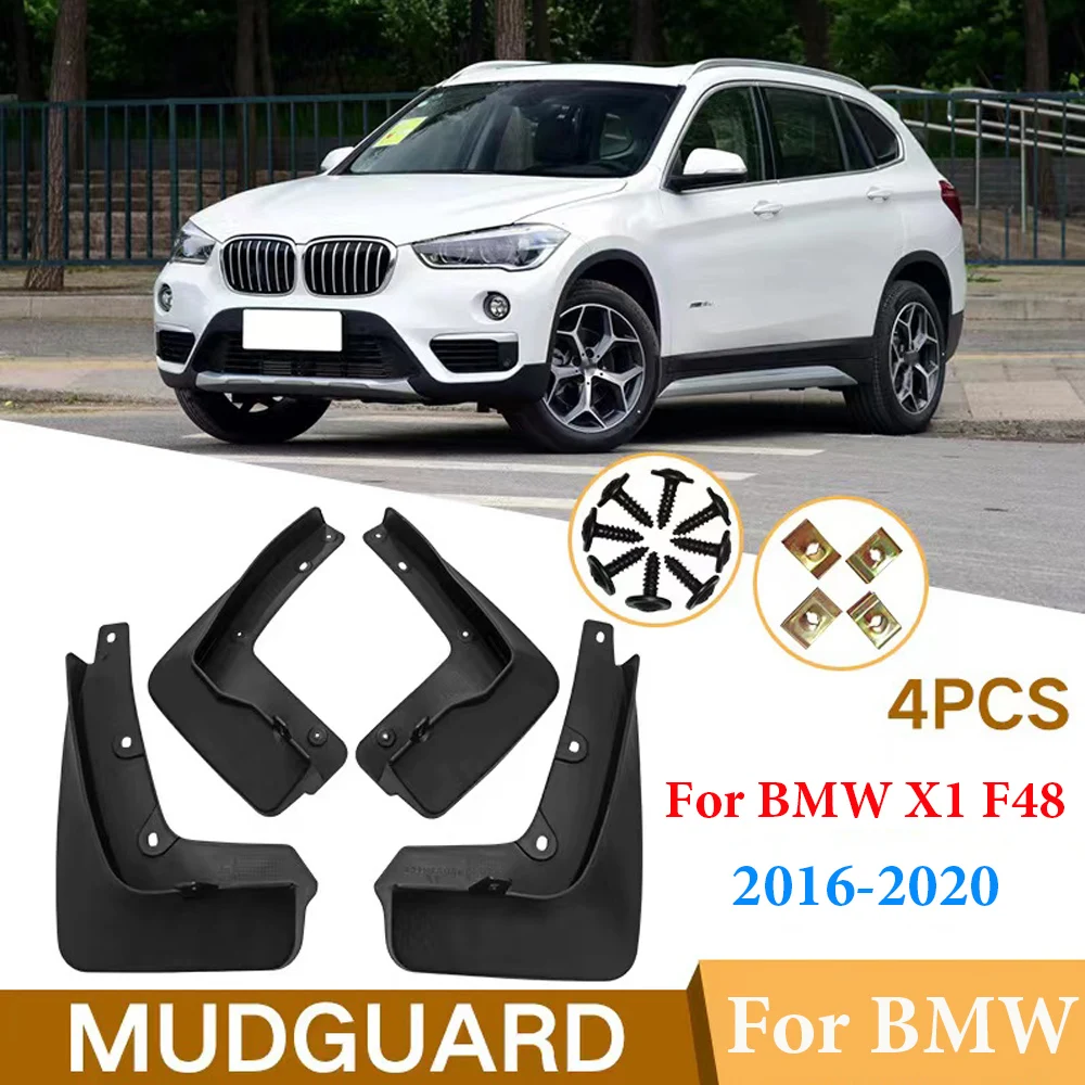 4X Front Rear Mudguard For BMW X1 F48 2016-2020 Front Rear Mudflaps Mudguards Car Accessories Splash Guard Fender
4X Front Rear Mudguard For BMW X1 F48 2016-2020 Front Rear Mudflaps Mudguards Car Accessories Splash Guard Fender