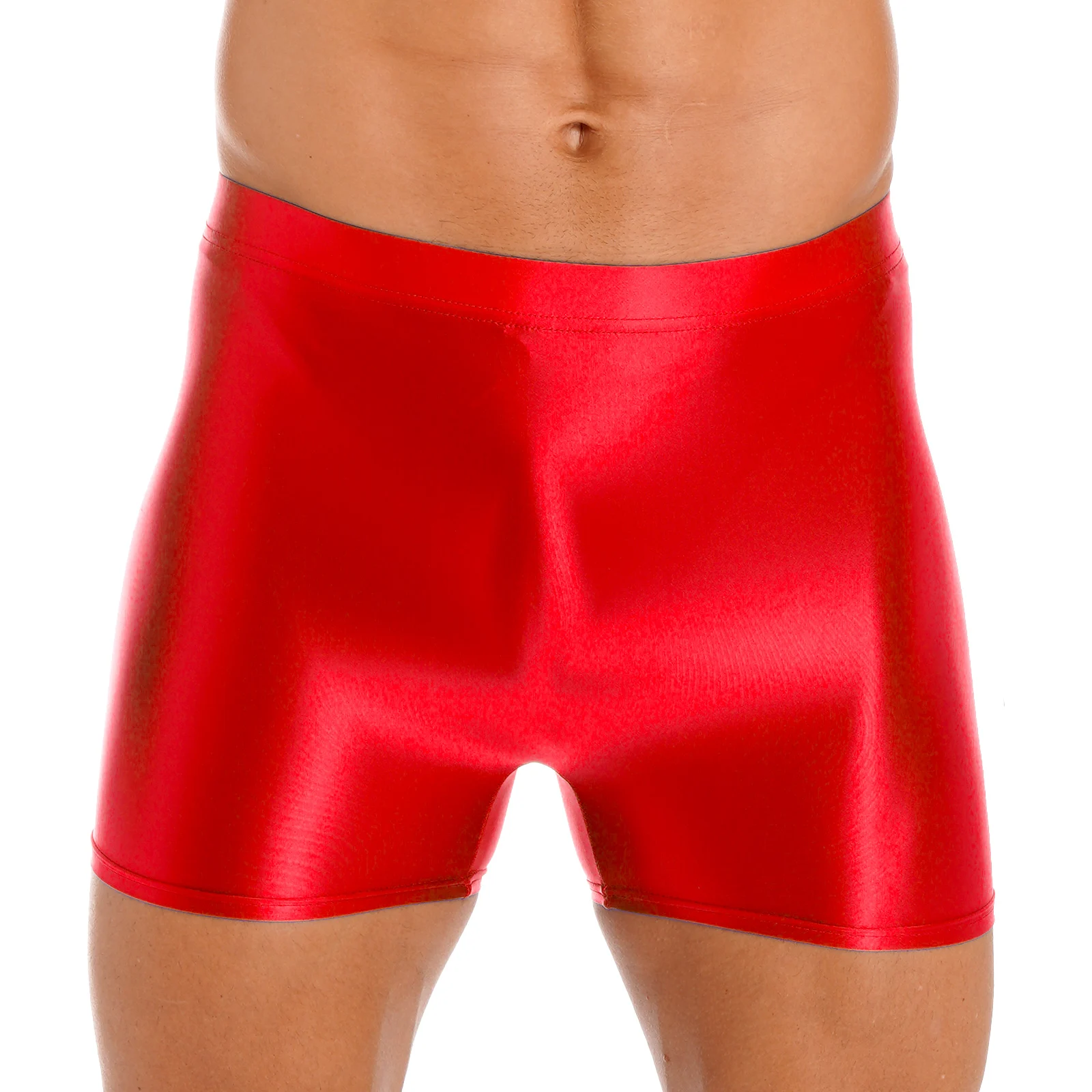 Sexy Mens Glossy Mid Waist Soft Shorts Sleepwear Elastic Waistband Short Leggings Yoga Fitness Sportswear Swimwear
Sexy Mens Glossy Mid Waist Soft Shorts Sleepwear Elastic Waistband Short Leggings Yoga Fitness Sportswear Swimwear