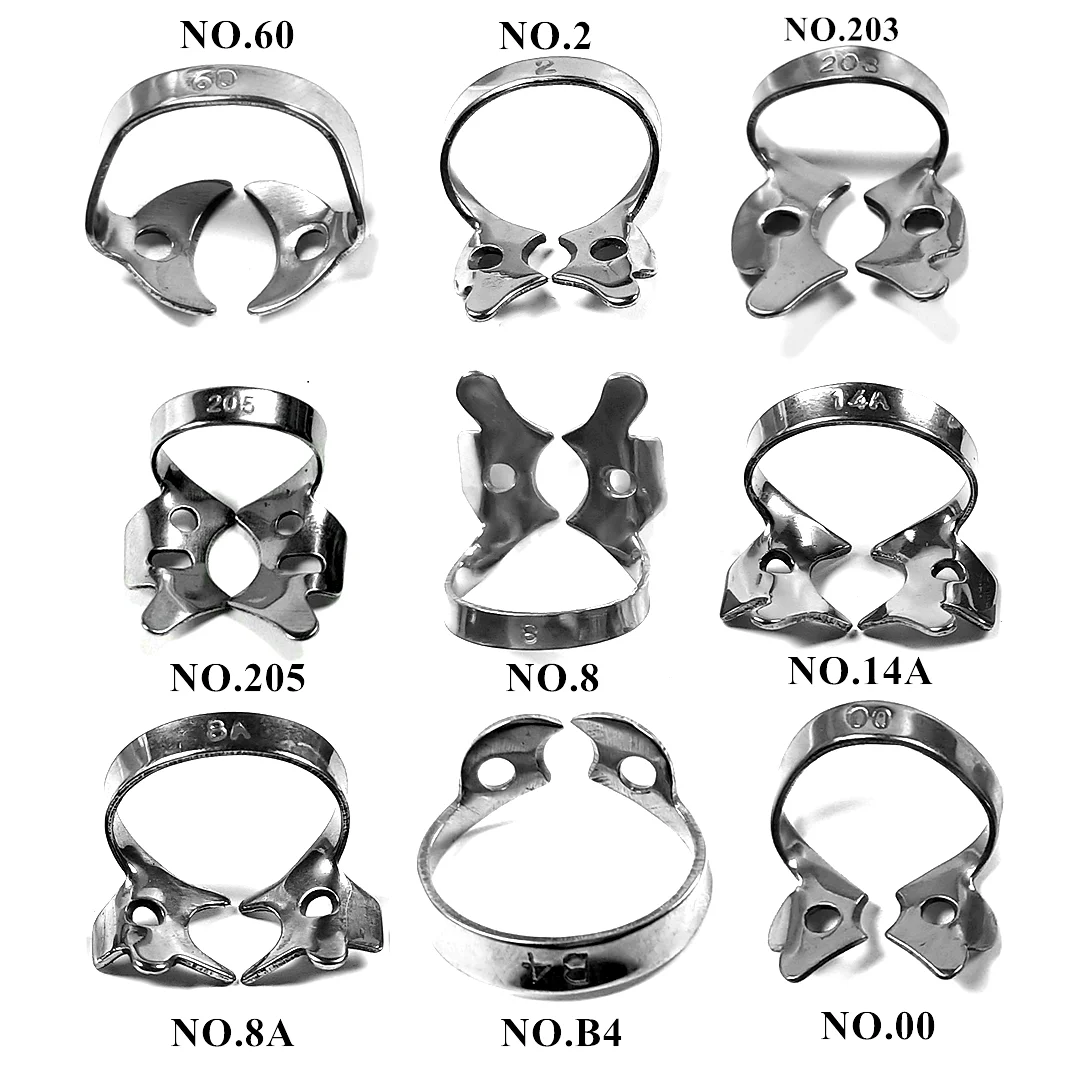 3Pcs Dental Endodontic Rubber Dam Clamps Dental Instrument Stainless Steel
3Pcs Dental Endodontic Rubber Dam Clamps Dental Instrument Stainless Steel