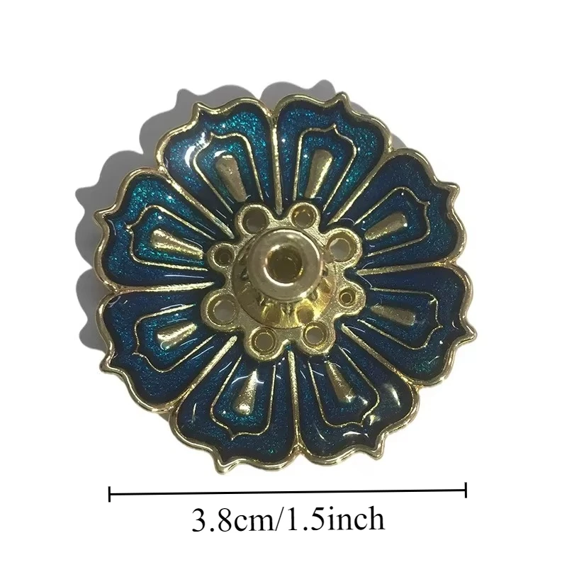 Медный держатель для благовоний лотос 9 отверстий
Медный держатель для благовоний лотос 9 отверстий