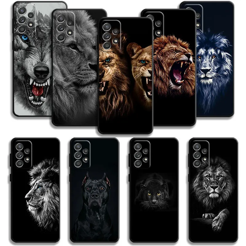 Phone Case For Samsung Galaxy A14 A73 A53 A71 A51 A31 A33 A22 A12 A21s A13 A32 A52s A72 A52 A23 Animal Tiger Lion Wolf Dog Hawk
Phone Case For Samsung Galaxy A14 A73 A53 A71 A51 A31 A33 A22 A12 A21s A13 A32 A52s A72 A52 A23 Animal Tiger Lion Wolf Dog Hawk