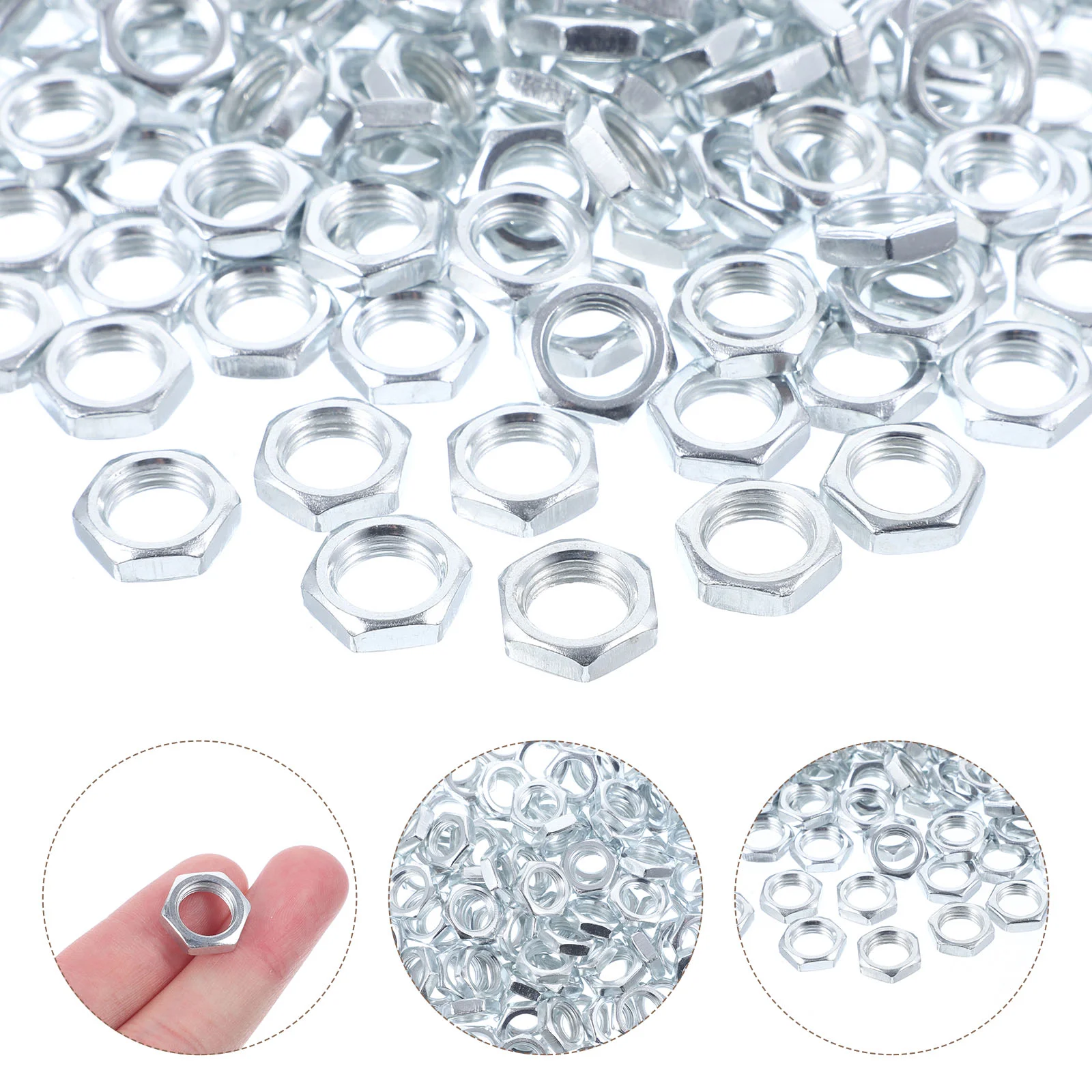 150pcs Practical Sturdy Lamp Parts For Making Lamps Nut For Standard Lamp Pipe Lamp Pipe Nut Hexagon Lock Nuts
150pcs Practical Sturdy Lamp Parts For Making Lamps Nut For Standard Lamp Pipe Lamp Pipe Nut Hexagon Lock Nuts