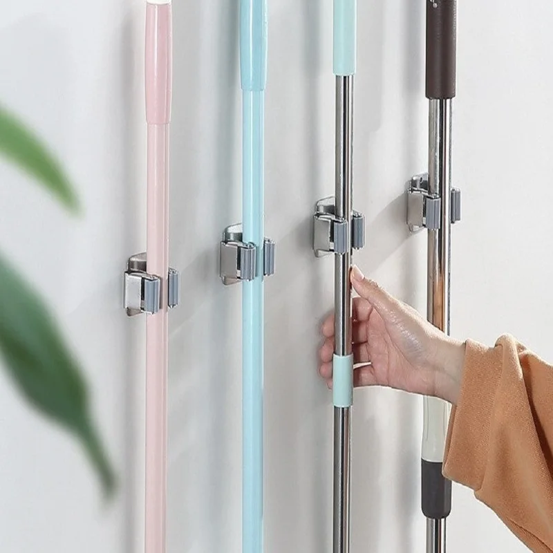 1Pcs Free Glue Self-Adhesive Mop Organizer Holder Wall Mounted Broom Rack Shower Head Holder Stainless Bathroom Hook Mop Hanger
1Pcs Free Glue Self-Adhesive Mop Organizer Holder Wall Mounted Broom Rack Shower Head Holder Stainless Bathroom Hook Mop Hanger