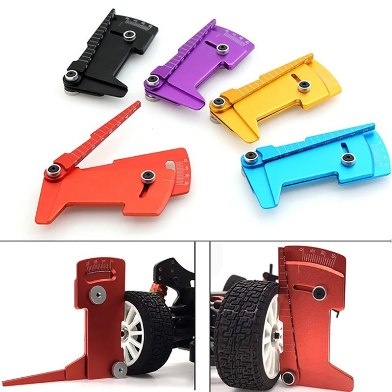 Metal Foldable Adjustable Ruler Gauge Measure RC Car Height & Wheel Rim Camber 15 degrees Hobby Tools CNC For 1/8 1/10 Tamiya
Metal Foldable Adjustable Ruler Gauge Measure RC Car Height & Wheel Rim Camber 15 degrees Hobby Tools CNC For 1/8 1/10 Tamiya