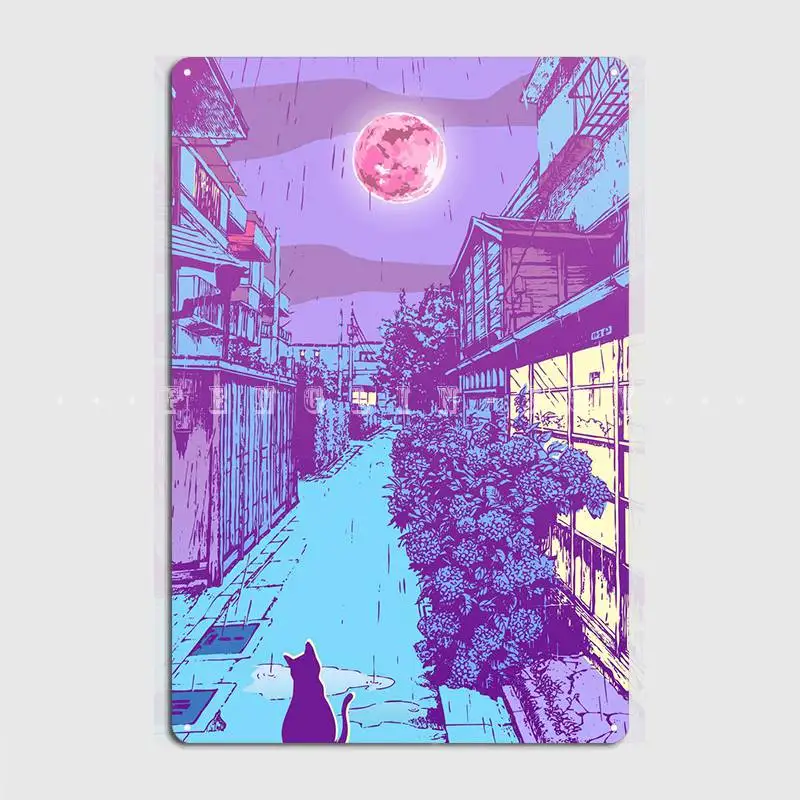 Japan Cat City Anime Manga Metal Sign Wall Pub Garage Club Custom Plates Tin Sign Posters
Japan Cat City Anime Manga Metal Sign Wall Pub Garage Club Custom Plates Tin Sign Posters