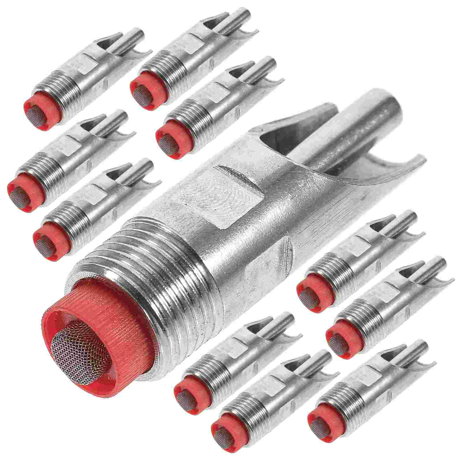 10pcs Small Multi-purposes Sturdy Metal Pigs Waterer Stainless Steel Waterer Piglets Water Feeder Piglets Waterer
10pcs Small Multi-purposes Sturdy Metal Pigs Waterer Stainless Steel Waterer Piglets Water Feeder Piglets Waterer