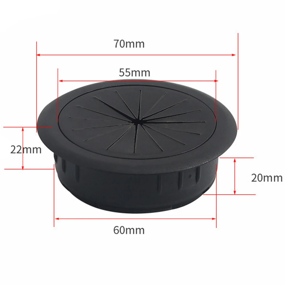 Threading Box Cover Desktop Cable Box White Wire Hole Cover 1pc 60MM Black For Computer Desks Hardware Durable
Threading Box Cover Desktop Cable Box White Wire Hole Cover 1pc 60MM Black For Computer Desks Hardware Durable