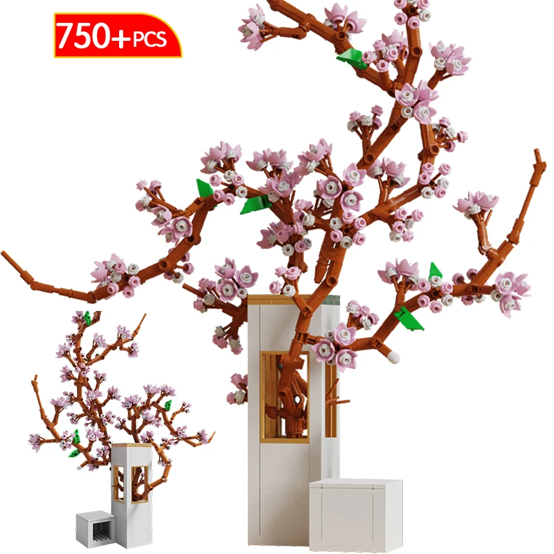 750 Pcs Friends City Cherry Blossom Flower Ornament Building Blocks Home Bouquet Decoration Figures Bricks Toys for Kids Gift
750 Pcs Friends City Cherry Blossom Flower Ornament Building Blocks Home Bouquet Decoration Figures Bricks Toys for Kids Gift