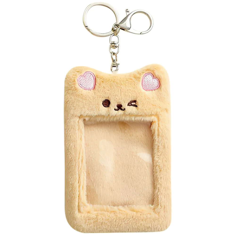 Wallet Bear Card Holder Pendant Student Photo Keychain Transport Plush Personalized Holders
Wallet Bear Card Holder Pendant Student Photo Keychain Transport Plush Personalized Holders