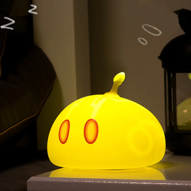 Newest Official Genshin Impact Rock Slime Lights Cute LED Night Light Kids Xmas Gifts USB Rechargeable Silicone Night Lamp Decor
Newest Official Genshin Impact Rock Slime Lights Cute LED Night Light Kids Xmas Gifts USB Rechargeable Silicone Night Lamp Decor