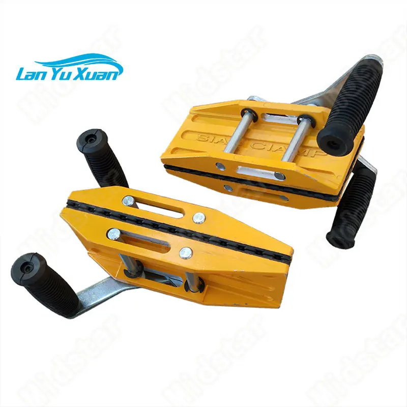 

350kg Double Handed Marble Stone Carry Clamp Scissor Glass Carrying Clamps Single Handed Stone lifter Glass Lifting Clamps