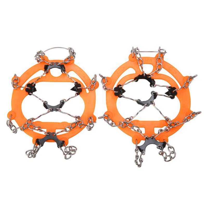 Crampons Ice Traction Cleats Anti Slip Safe Protect For Walking Jogging Climbing Hiking On Snow Unisex Microspikes
Crampons Ice Traction Cleats Anti Slip Safe Protect For Walking Jogging Climbing Hiking On Snow Unisex Microspikes