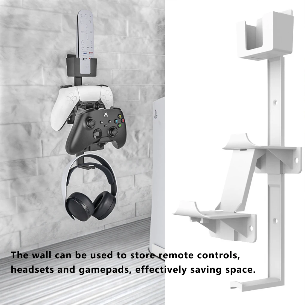 Game Controller Storage Rack Plastic Gamepad Hanger Wall Headphone Holder Replacement for PS5/PS4/xBox/Switch 
Game Controller Storage Rack Plastic Gamepad Hanger Wall Headphone Holder Replacement for PS5/PS4/xBox/Switch