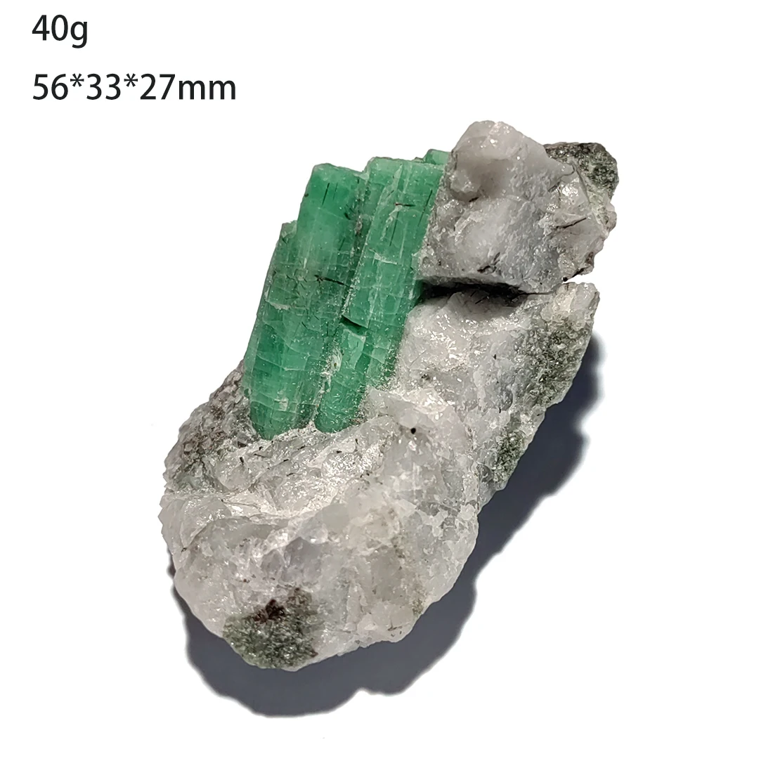 

C3-8B TOP 100% натуральный кварцевый Изумрудный минеральный кристалл, образец, украшение для дома из Malipo Wenshan Yunnan Province China