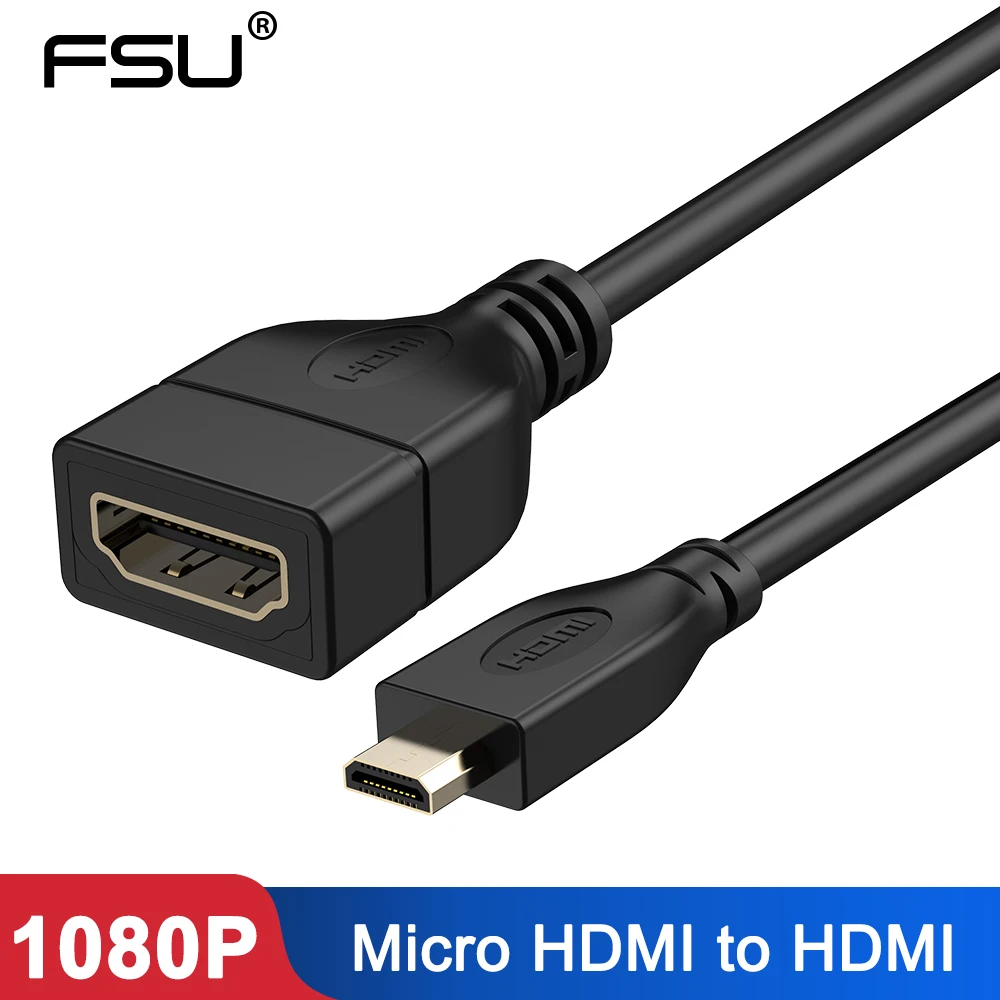 FSU Micro HDMI-совместимый кабель с разъемом HDMI-совместимый с разъемом D типа Женский Кабель-адаптер 1080P для камеры HDMI-совместимый Micro 15 см
FSU Micro HDMI-совместимый кабель с разъемом HDMI-совместимый с разъемом D типа Женский Кабель-адаптер 1080P для камеры HDMI-совместимый Micro 15 см
