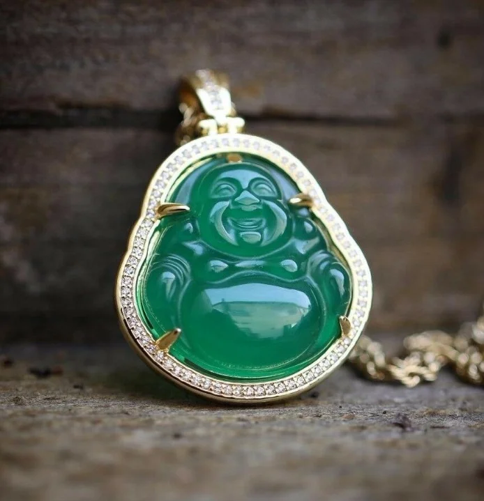 ANGLANG Fashion Buddha Pendant Necklace for Women Men Jewelry Cubic Zirconia Crystal Buddha Necklaces Punk Couple Pendant Gifts
ANGLANG Fashion Buddha Pendant Necklace for Women Men Jewelry Cubic Zirconia Crystal Buddha Necklaces Punk Couple Pendant Gifts