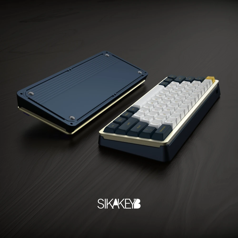 SIKAKEYB SK1 CASTLE DIY KIT MECHANICAL KEYBOARD CNC 61 KEYS ALUMINUM KEYBOARD WITH ANODIZING ALUMINUM MECHANICAL KEYBOARD
SIKAKEYB SK1 CASTLE DIY KIT MECHANICAL KEYBOARD CNC 61 KEYS ALUMINUM KEYBOARD WITH ANODIZING ALUMINUM MECHANICAL KEYBOARD