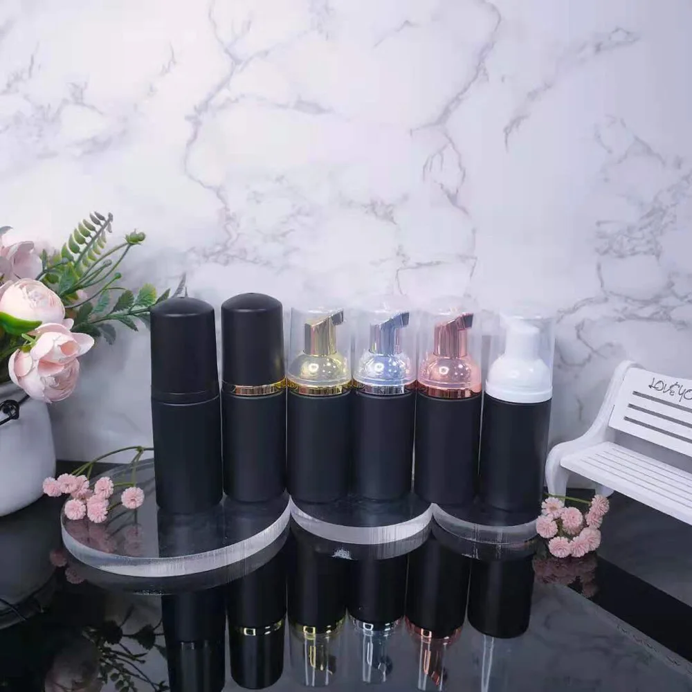 10Pcs 60ml / 30ml Refillable Empty Cosmetic Bottle Bright Black Plastic Foam Pump Bottle Cleaner Soap Dispenser Foam Container
10Pcs 60ml / 30ml Refillable Empty Cosmetic Bottle Bright Black Plastic Foam Pump Bottle Cleaner Soap Dispenser Foam Container