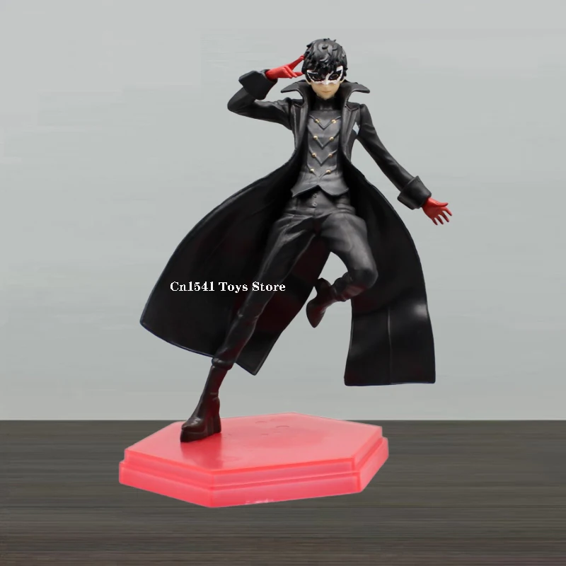 

19cm Game Anime Persona 5 Joker Action Figure Ren Amamiya Figure PARADE Doll Model PVC Collection Desk Oranments Toys Gift