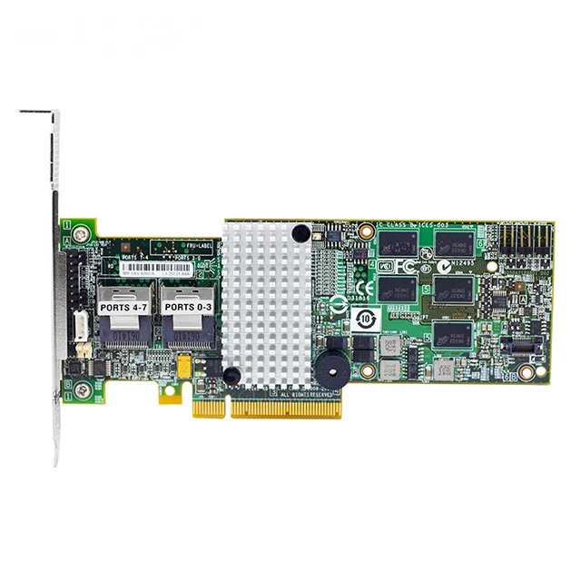 Оригинальный LSI 9260-8i MegaRAID 6gbps SAS/SATA контроллер SFF 8087*2 RAID 0,1,5,6 , Lsi
Оригинальный LSI 9260-8i MegaRAID 6gbps SAS/SATA контроллер SFF 8087*2 RAID 0,1,5,6 , Lsi