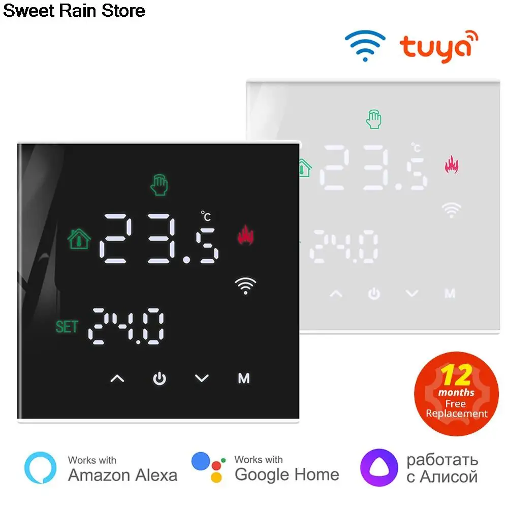 

Beok Tuya Smart Home Thermoregulator WIFI Warm Floor Thermostat for Electric Heating Temperature Controller Gas Boiler Yandex