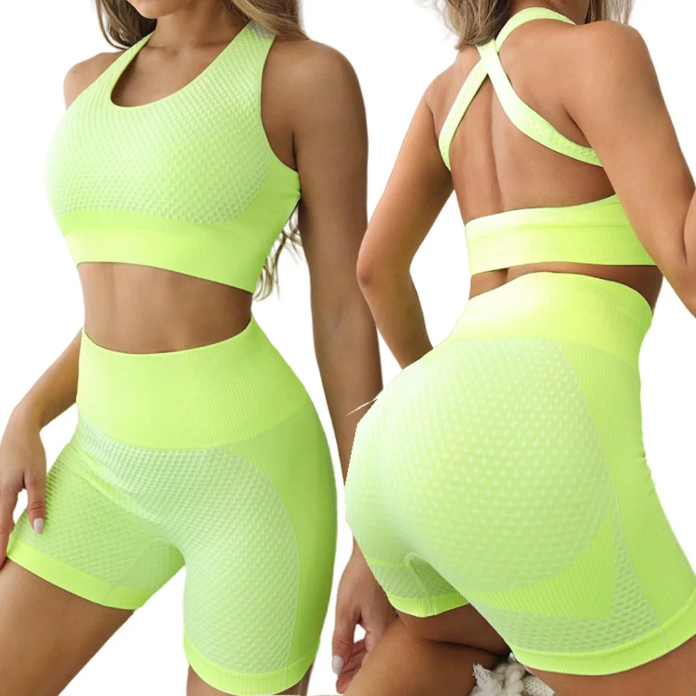 2 Piece Sets Womens Yoga Sets Fitness Bra High Waisted Shorts Workout Clothes for Women Shorts Sets Summer 2022 Women
2 Piece Sets Womens Yoga Sets Fitness Bra High Waisted Shorts Workout Clothes for Women Shorts Sets Summer 2022 Women