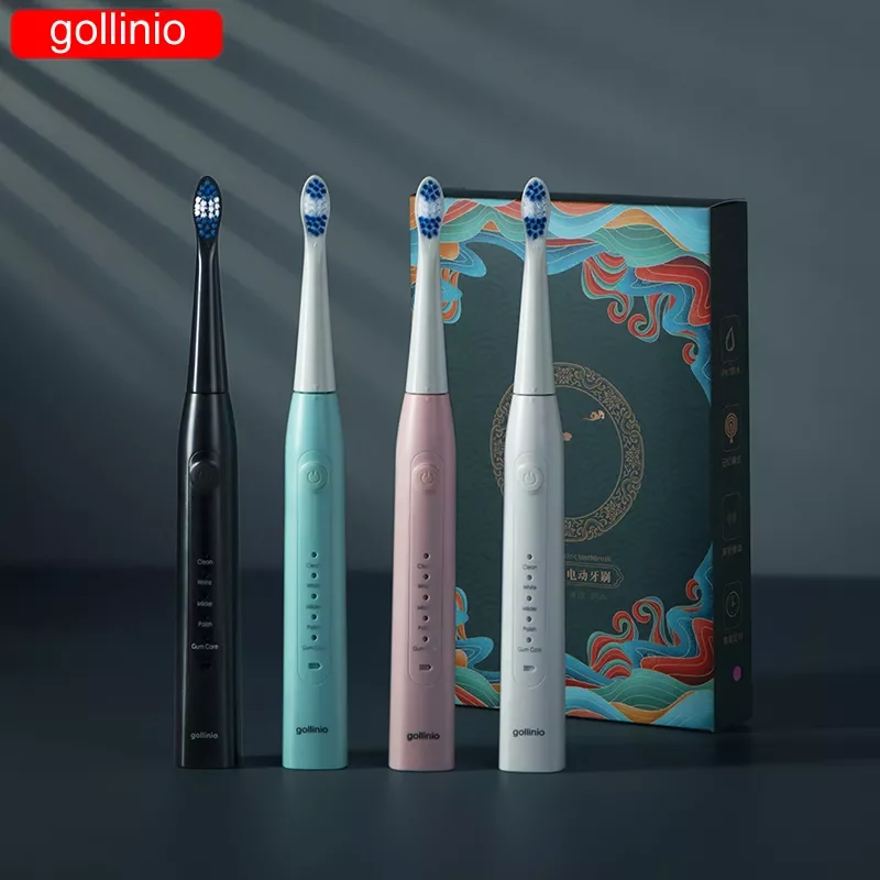 Gollinio Electric Toothbrush Usb fast charging GL09A sonic tooth brush Rechargeable prodent Replacement Head waterproof xp7
Gollinio Electric Toothbrush Usb fast charging GL09A sonic tooth brush Rechargeable prodent Replacement Head waterproof xp7