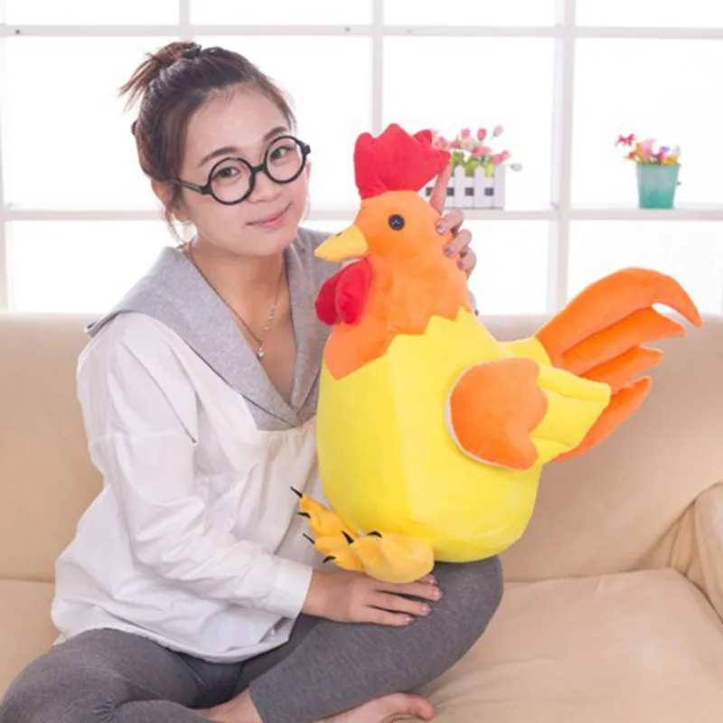 Плюшевая игрушка петух, милая курица, Мягкое Животное, обнимающая подушка, плюшевая кукла, подарок на день рождения
Плюшевая игрушка петух, милая курица, Мягкое Животное, обнимающая подушка, плюшевая кукла, подарок на день рождения