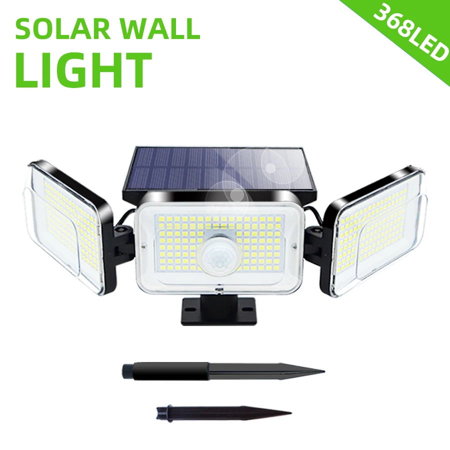 Уличный светодиодный светильник на солнечной батарее, 368 светодиодный, водонепроницаемый уличный светильник с пассивным ИК датчиком движе...
Уличный светодиодный светильник на солнечной батарее, 368 светодиодный, водонепроницаемый уличный светильник с пассивным ИК датчиком движе...