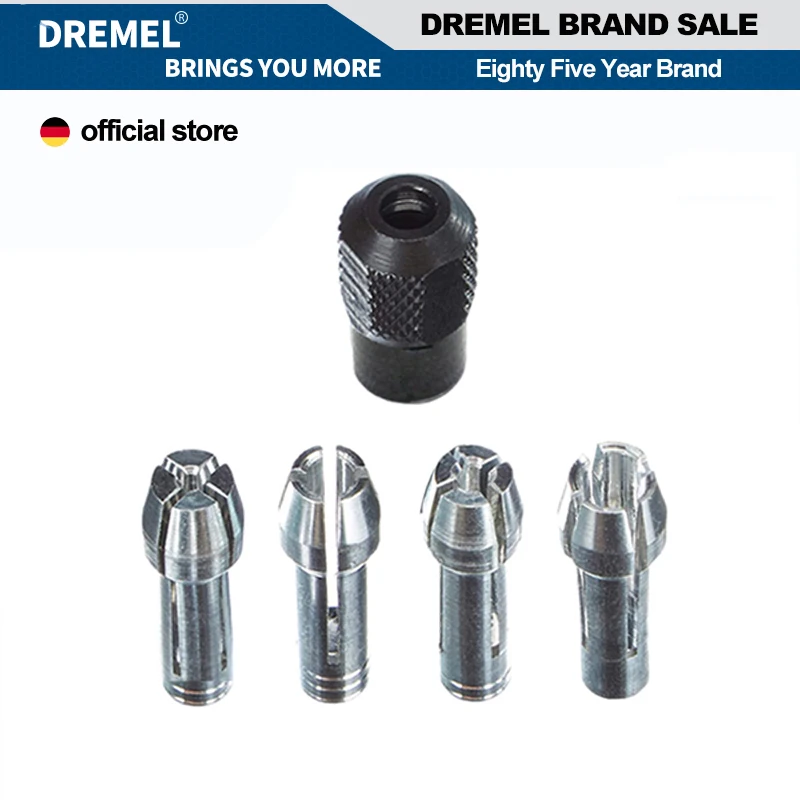 Цанговые патроны Dremel 4485, 4 шт. 
Цанговые патроны Dremel 4485, 4 шт.
