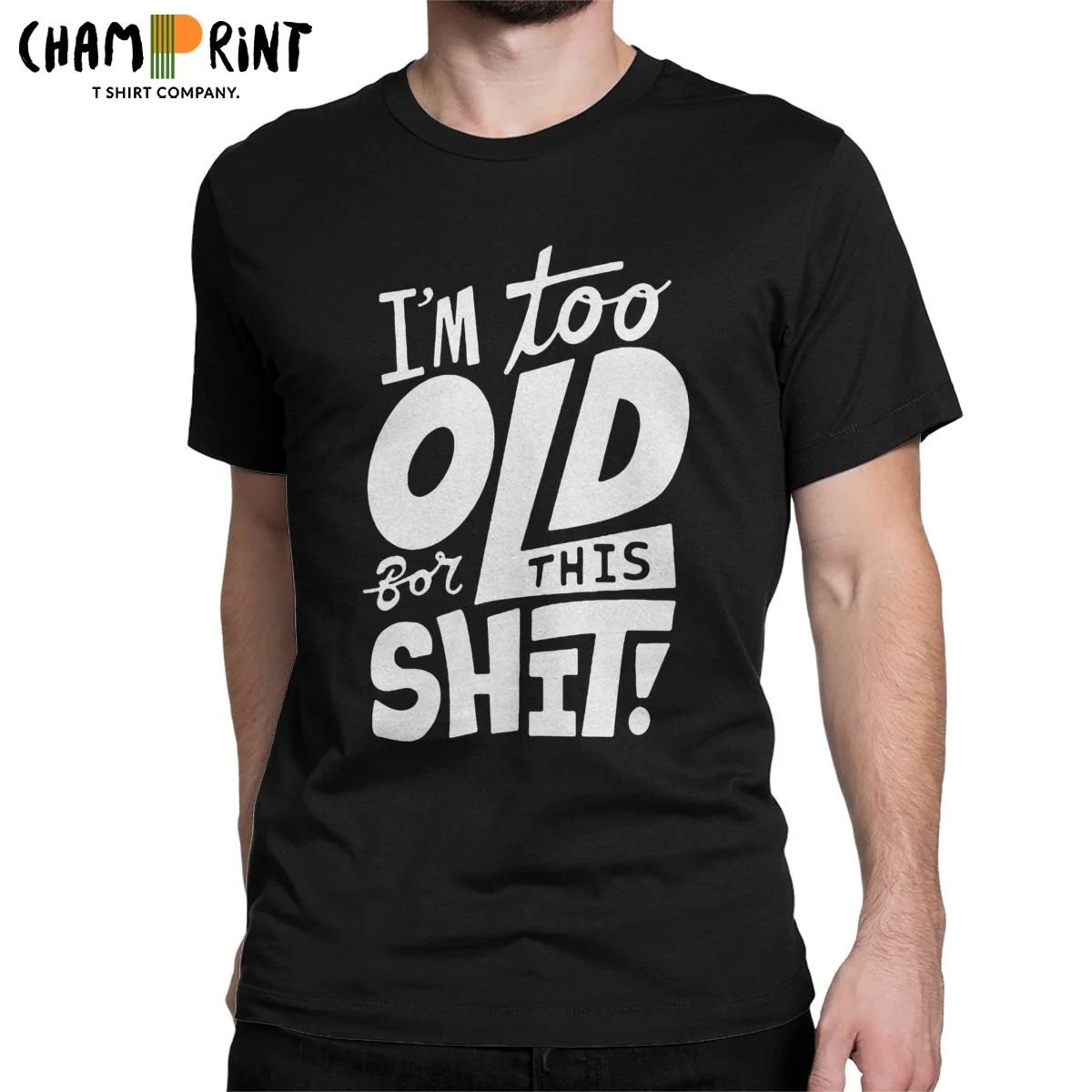 Футболка мужская с коротким рукавом, 100% хлопок, с надписью «Too Old For This shit»
Футболка мужская с коротким рукавом, 100% хлопок, с надписью «Too Old For This shit»