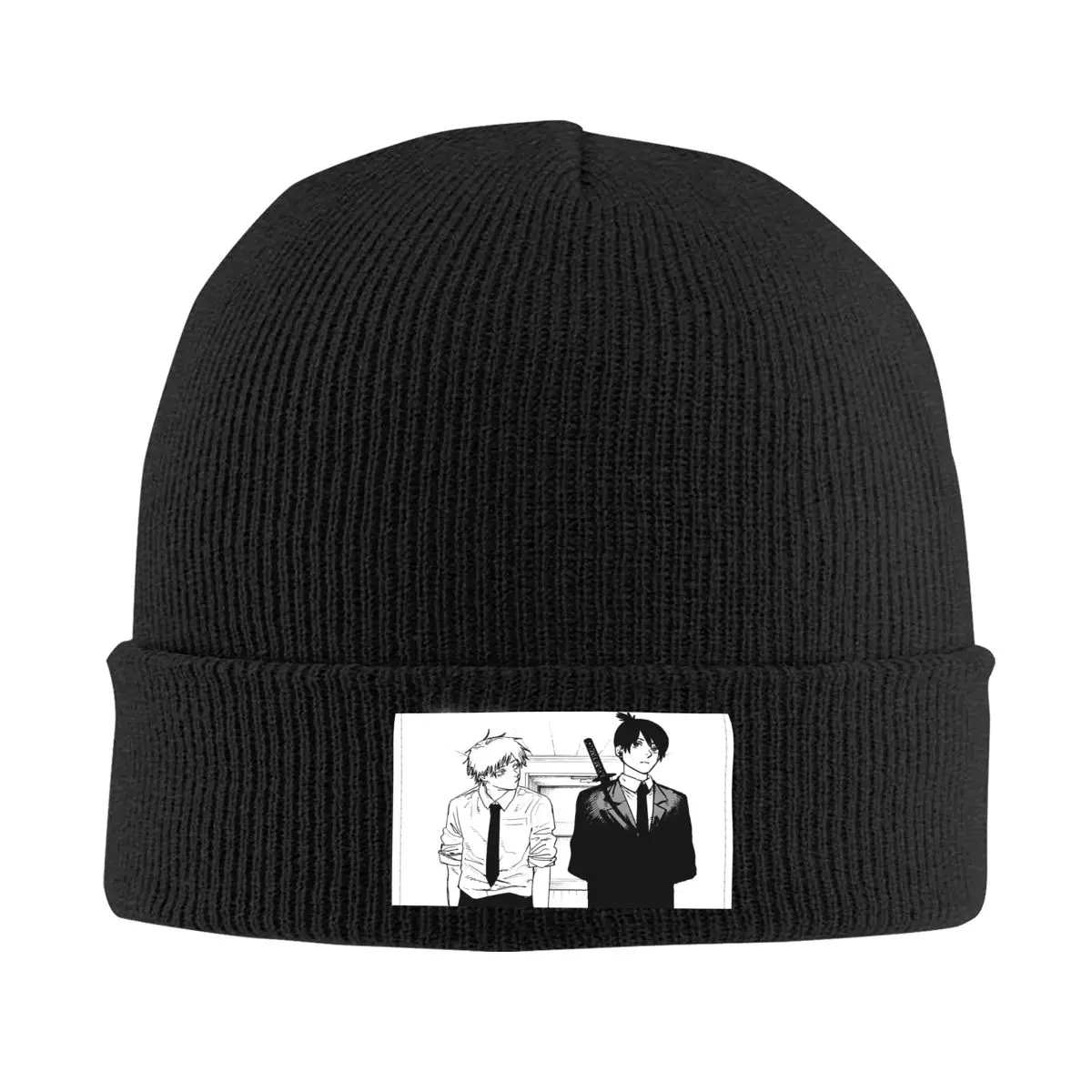 

Denji Chainsaw Man Skullies Beanies Caps For Men Women Unisex Outdoor Winter Warm Knit Hat Adult Anime Manga Bonnet Hats