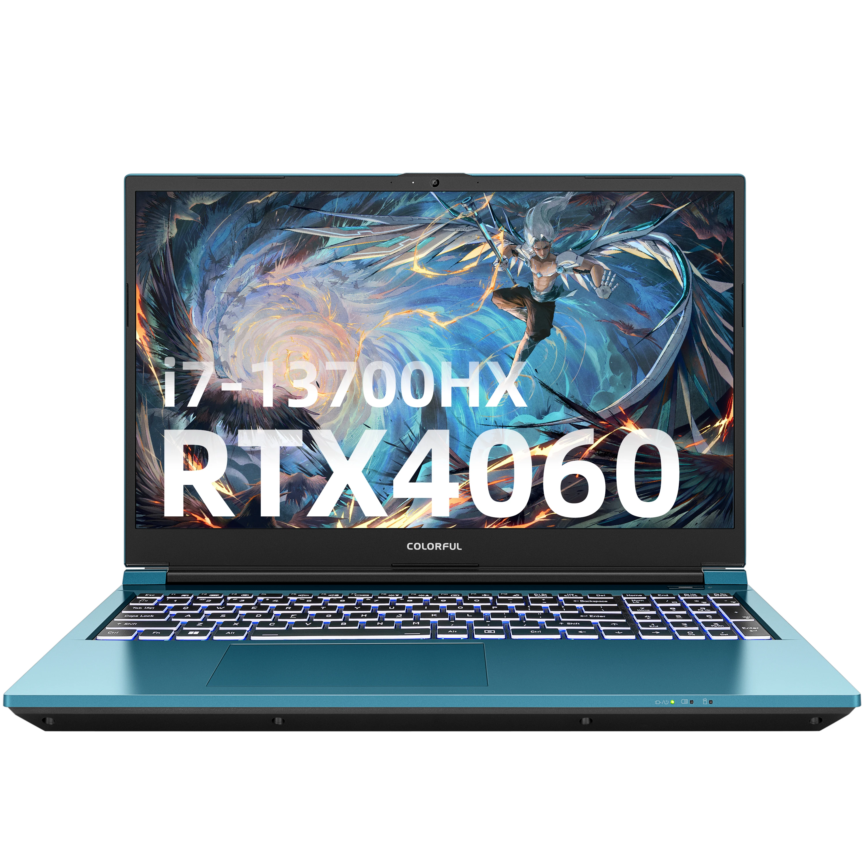 

Colorful X15-AT-23 i7-13700HX RTX 4060 15.6" 16GB 512GB DDR5 4800 Windows 11 English System Portable Notebook Gaming Computer