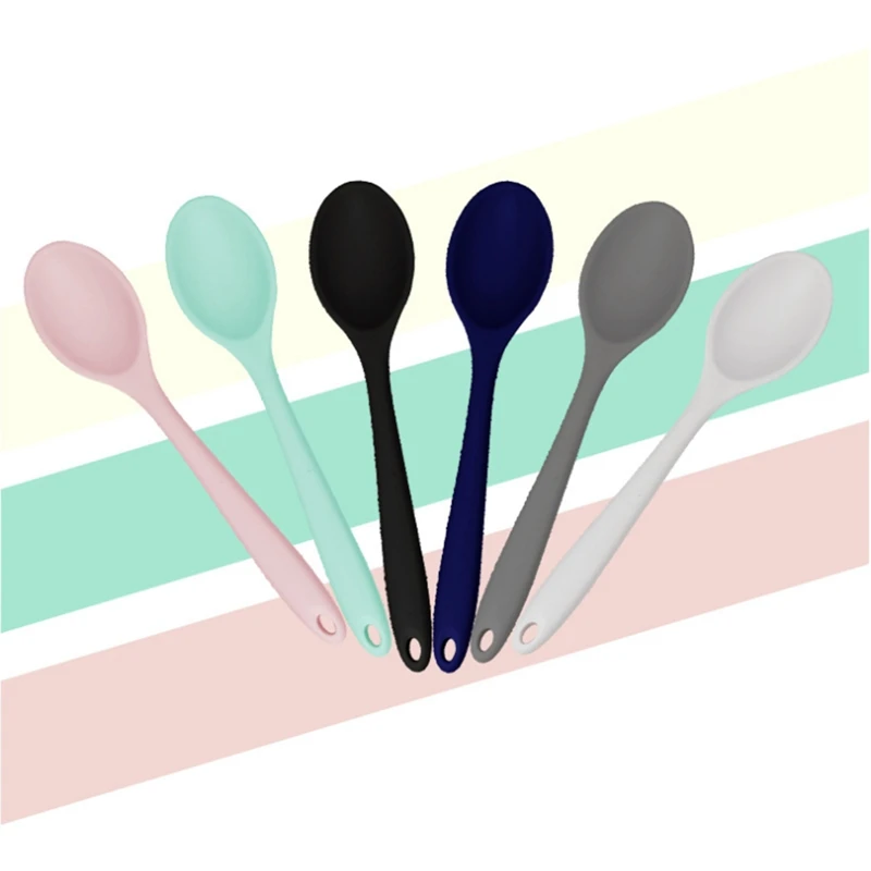 1Pc Silicone Spoon Tableware Colorful Feeding Spoon For Seasoning High Heat Resistant Easy To Clean Spoons Cooking Kitchen Tools
1Pc Silicone Spoon Tableware Colorful Feeding Spoon For Seasoning High Heat Resistant Easy To Clean Spoons Cooking Kitchen Tools