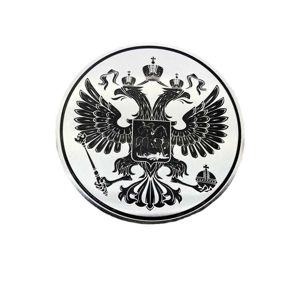 Металлический Российский флаг Орл автомобильный багажник Задняя эмблема значок
