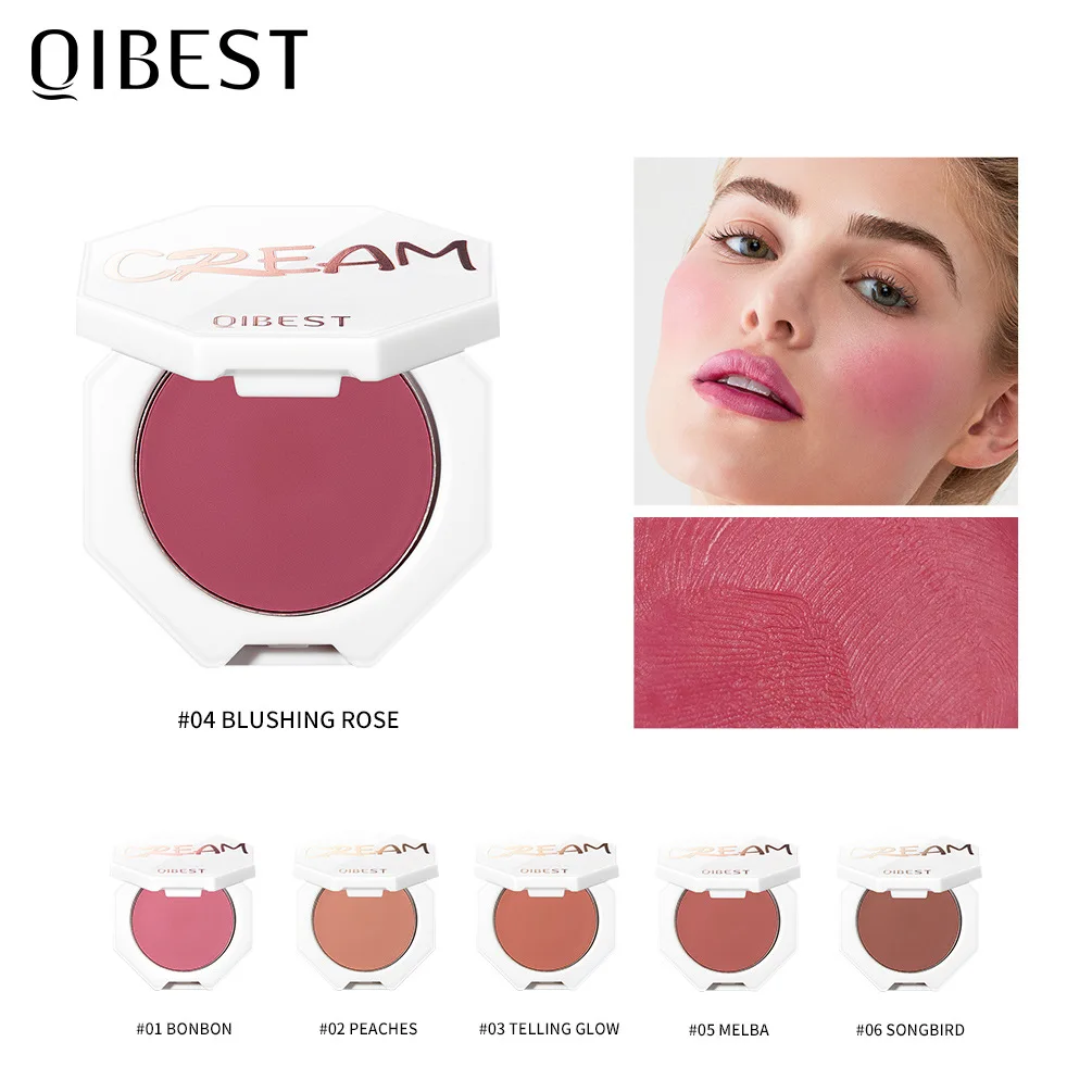 QIBEST Face Blusher Peach Cream Makeup Blush Palette Cheek Contour Blush Cosmetics Blusher Cream Korean Makeup Rouge Tint Blush
QIBEST Face Blusher Peach Cream Makeup Blush Palette Cheek Contour Blush Cosmetics Blusher Cream Korean Makeup Rouge Tint Blush