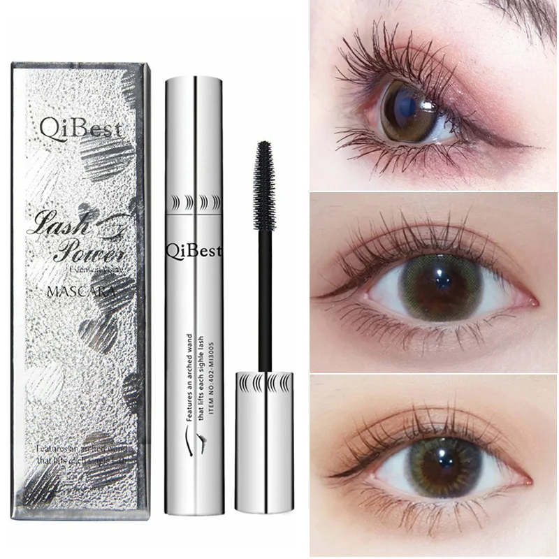 

5ml 3D Silk Fiber Mascara Lengthening Curling Long Eyelash Mascara Makeup Cosmetic Long-lasting Not Blooming Natural Mascara