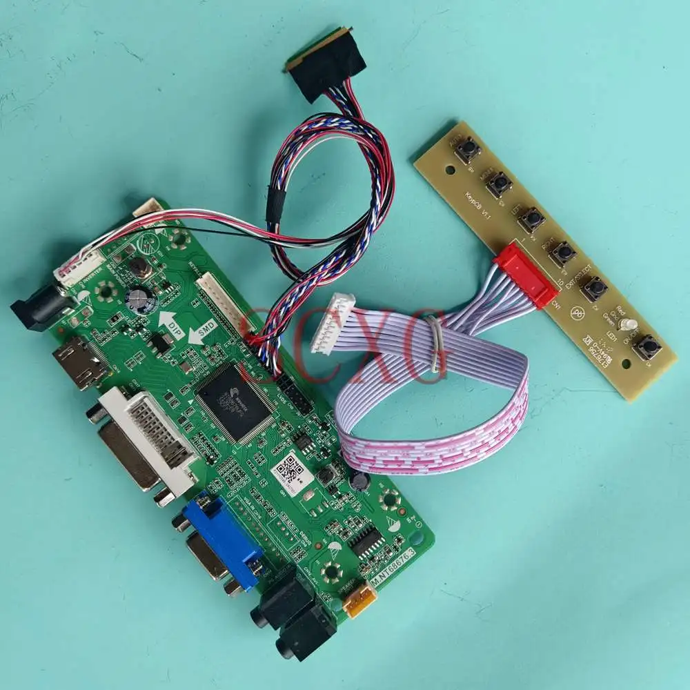 LED LCD Matrix Controller Board Work With LP156WH2-TLAA HDMI-Compatible VGA DVI 15.6" 60Hz LVDS 40 Pins Laptops 1366*768
LED LCD Matrix Controller Board Work With LP156WH2-TLAA HDMI-Compatible VGA DVI 15.6" 60Hz LVDS 40 Pins Laptops 1366*768