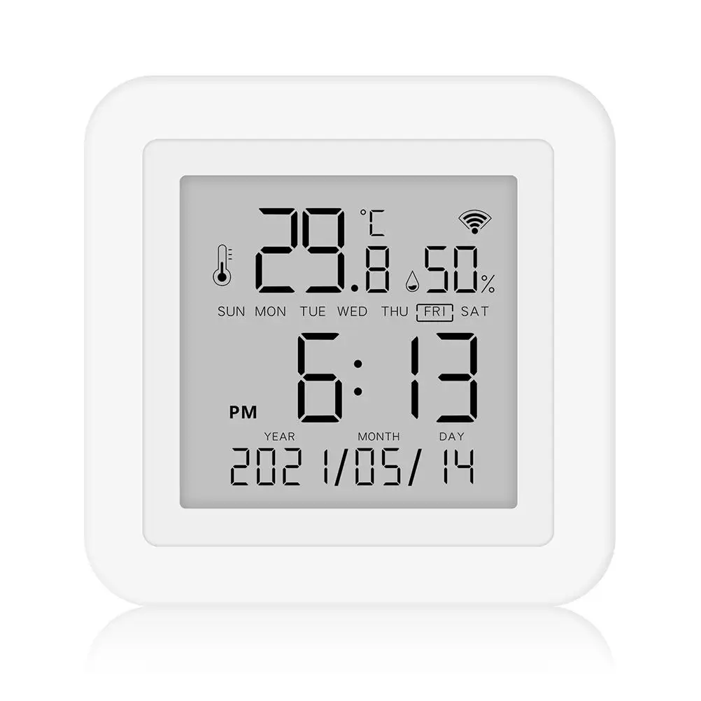 Good Quality Temperature Humidity Monitor WIFI Thermometer Hygrometer Thermometer Humidity Sensor for Home
Good Quality Temperature Humidity Monitor WIFI Thermometer Hygrometer Thermometer Humidity Sensor for Home
