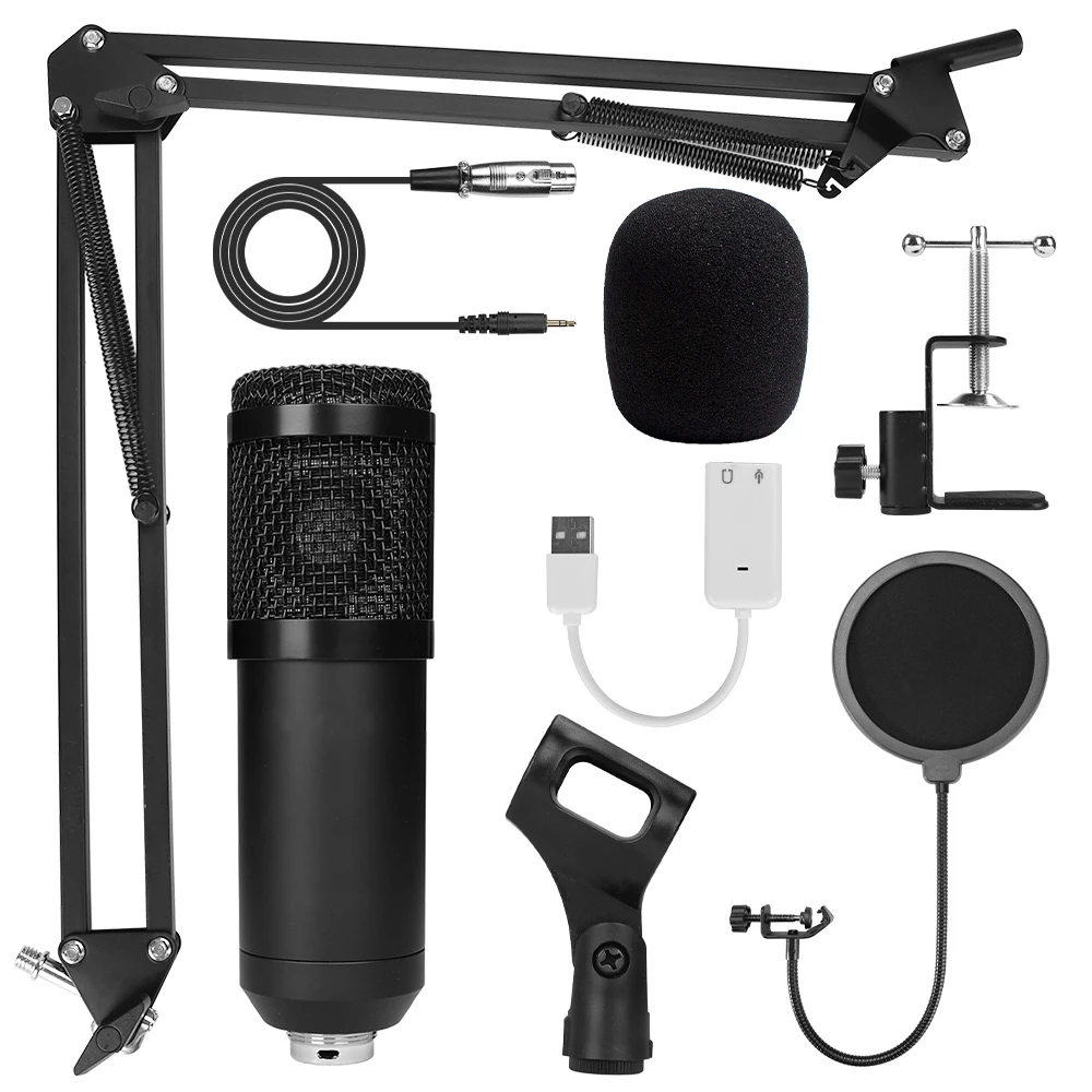 microfone bm 800 Studio Microphone Professional microfone bm800 Condenser Sound Recording Microphone For computer
microfone bm 800 Studio Microphone Professional microfone bm800 Condenser Sound Recording Microphone For computer