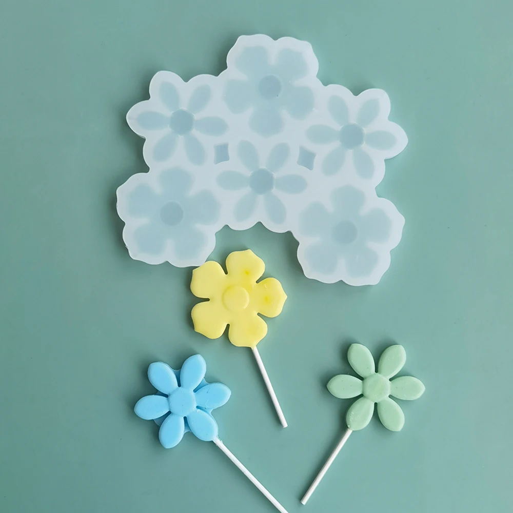 Silicone Lollipop Mold Flower Shape Hard Candy Mould Epoxy Resin mold Cake Decorating Tool Baking Accessories
Silicone Lollipop Mold Flower Shape Hard Candy Mould Epoxy Resin mold Cake Decorating Tool Baking Accessories
