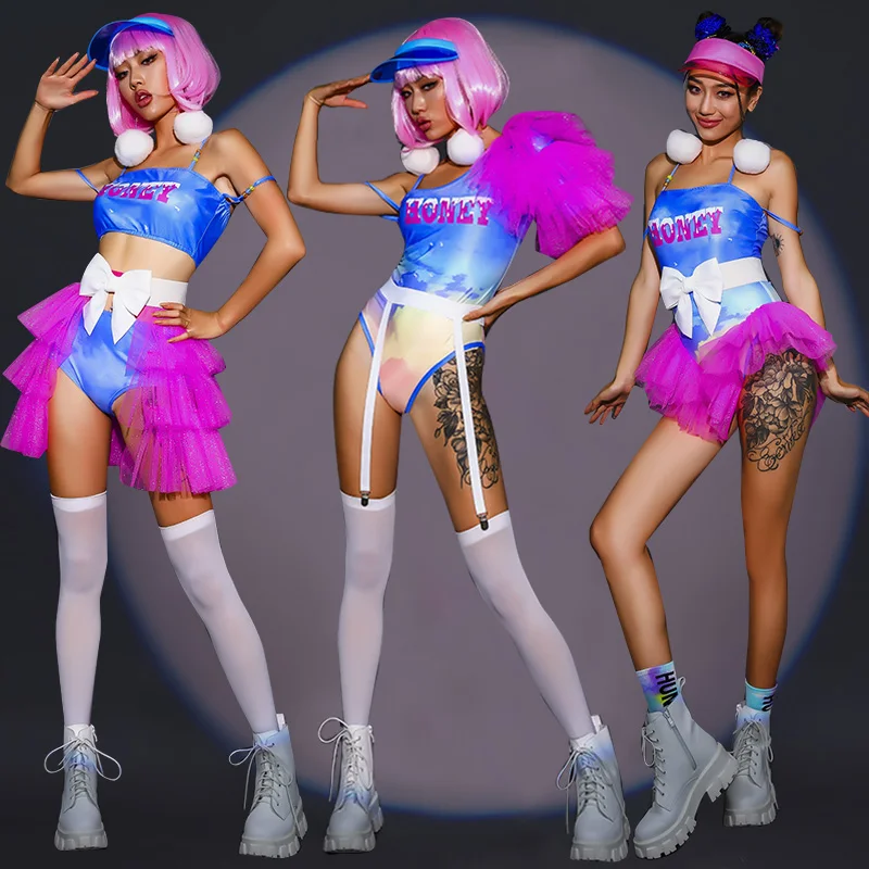 Jazz Dance Costume Korean Female Dance Ensemble Performance Costume Song Costume Plaid Jazz Dance Suit Dance Practice Costume
Jazz Dance Costume Korean Female Dance Ensemble Performance Costume Song Costume Plaid Jazz Dance Suit Dance Practice Costume